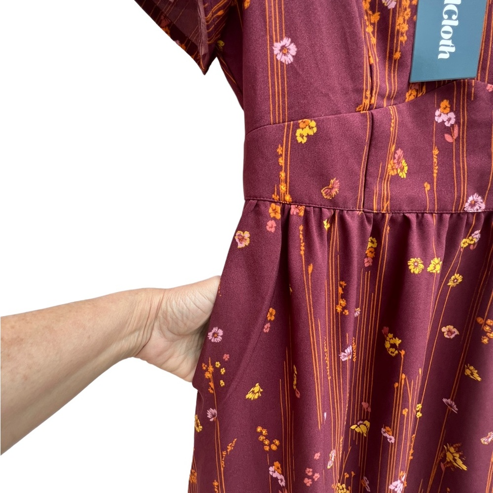 NWT MODCLOTH Lively Identity Short Sleeve Dress - Picture 5 of 9